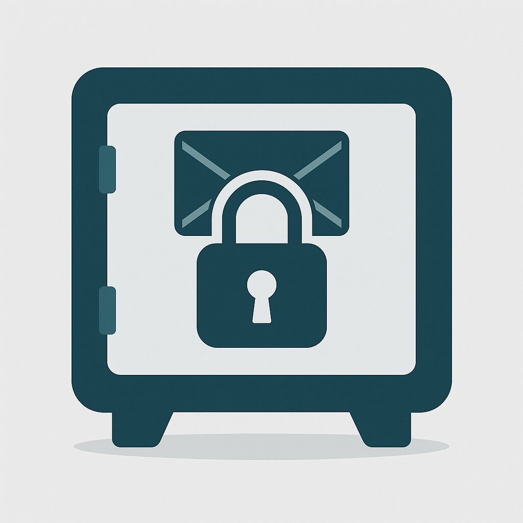 GoBD Email Archivierung - Emails in den digital Tresor legen